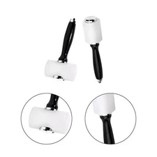 2 Pieces Leather Carving Hammer Nylon Hammer for Leather Work Supplies
