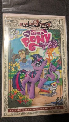 SIGNED My Little Pony Comic - Issue #1 - SIGNED by Katie Cook