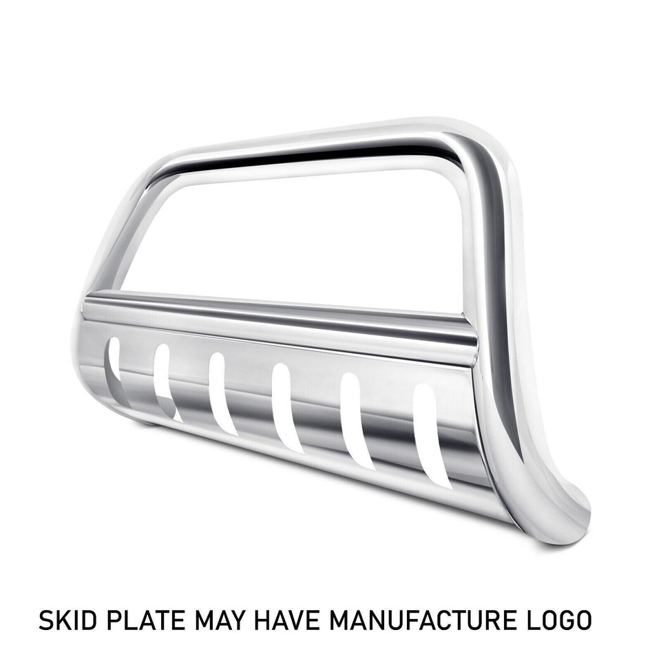 Kasei Bull Bar Brush Guard Push Protector w/Skid Stainless Fit 1722