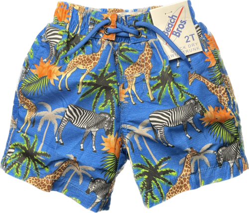 Beach Bros. Boys' Swim Trunks - UPF 30+ Quick Dry Board Shorts Bathing Suit