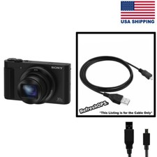Sony Cyber-shot DSC-HX80 Digital Camera USB Cable Transfer Cord Replacement