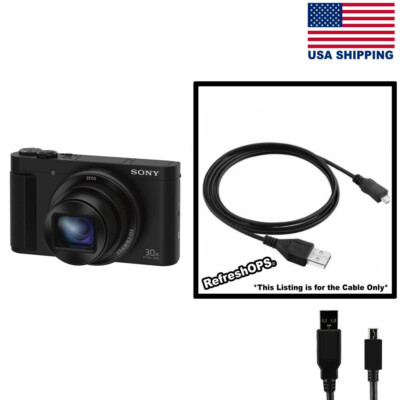 【液晶無傷・動作良品】SONY DSC-HX80 英語版 （ケーブル無） Sony Cyber-shot DSC-HX80 Digital Camera USB Cable Transfer Cord