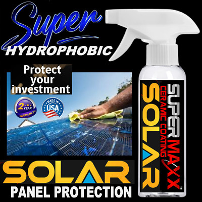 SOLAR PANEL COATING CERAMIC CLEAR COATING SPRAY ADVANCED SOLAR PANEL PROTECTION
