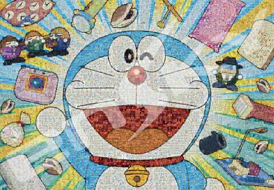 Doraemon Mosaic Art 51 x 73.5cm Jigsaw Puzzle 1000 Pieces 1000T-87