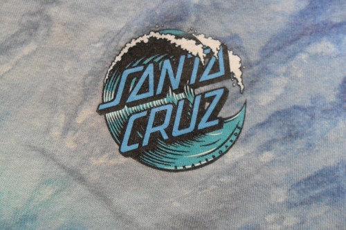 Large Kids Santa Cruz Tye Dye Shirt - Picture 2 of 5