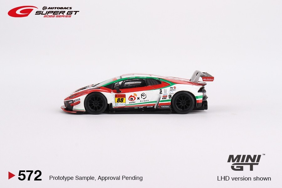 ミニカー MINI GT Lamborghini Huracan GT3 EVO #39 MINI GT Lamborghini Huracán GT3 EVO #39 2022 IMSA Road