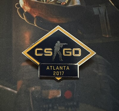 CS:GO Atlanta 2017 Major Pin - Given to Players & Casters - (Rare) | eBay