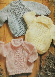 baby girl chunky sweater