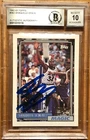 1992 Topps #362 Shaquille O'Neal RC ROY Autograph BGS 10 AUTO GEM MT
