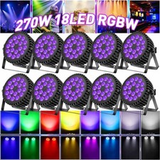 18 LED Stage Lights RGBW LED Par Light DMX 300W Stage Lighting for DJ Party Show