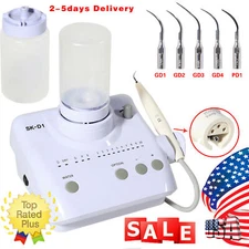 Portable Dental Ultrasonic Piezo Scaler+Handpiece 2Bottles Fit DTE SATELEC SK-D1