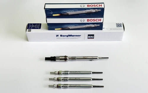 BERU BOSCH GLOW PLUG SET PRESSURE SENSOR FOR AUDI A3 SKODA OCTAVIA VW GOLF MK7