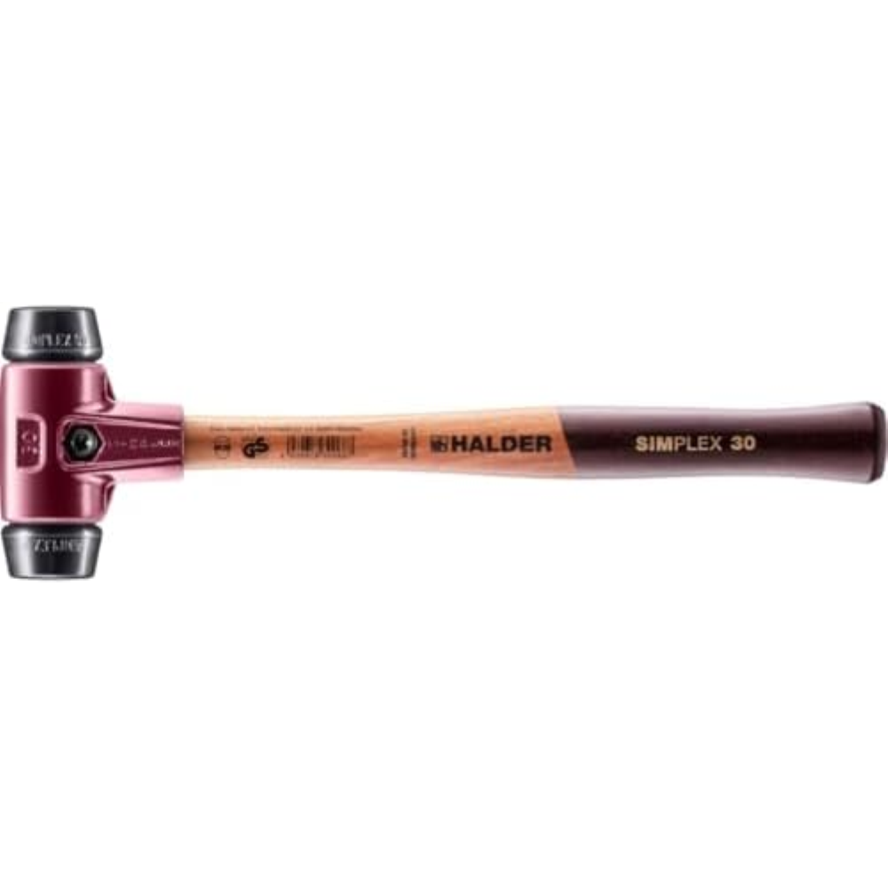 Halder, 3002.030, Simplex mallet 3.002,03, nero