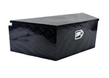 39 Aluminum Trailer Tongue Tool Box Black Truck Pickup Flat Storage Underbody