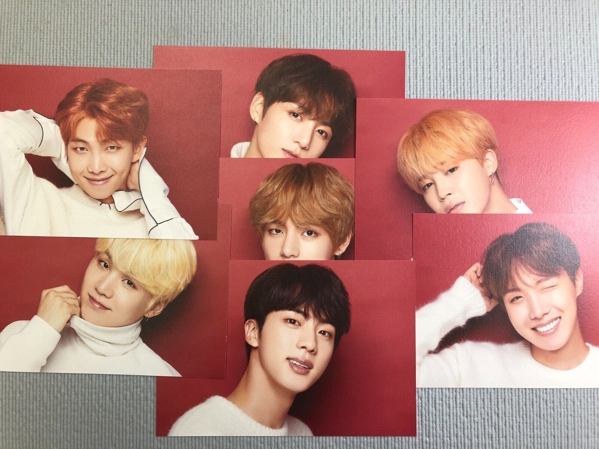 BTS Japan 'SHIBUYA 109' XMAS LIMITED EDITION OFFICIAL Post Card | eBay
