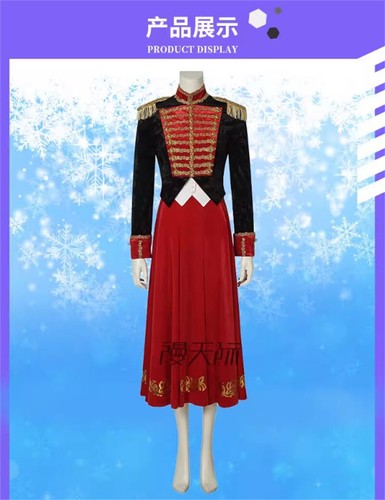 The Nutcracker And The Four Realms Clara Halloween Costume Outfits Cosplay Dress - Picture 13 of 25