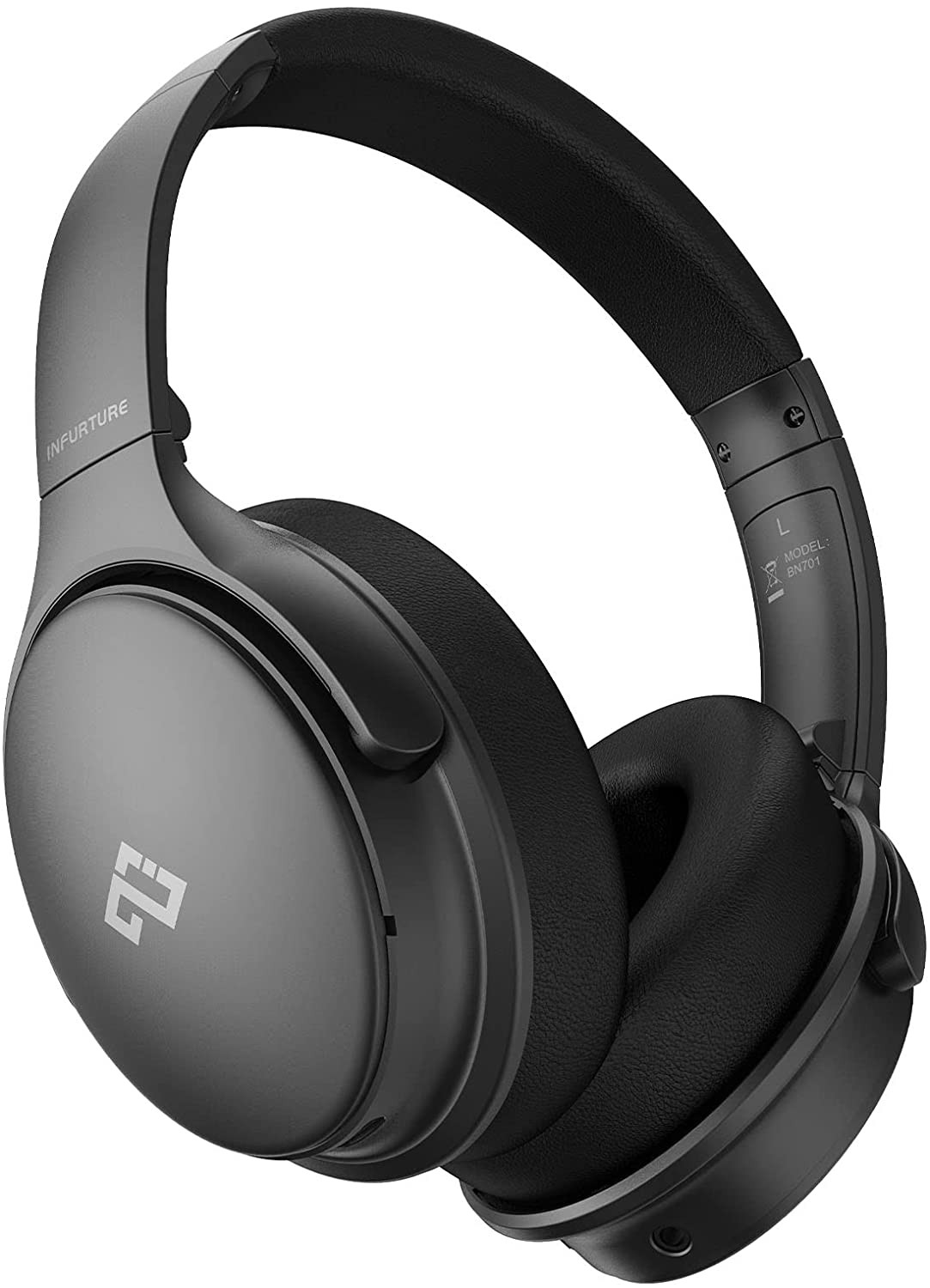 Active Noise Cancelling Headphones, H1 Wireless over Ear Bluetooth Headphones, D