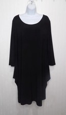 New Joseph Ribkoff Little Black Dress LBD Stretch Classic Knee Length Size 18