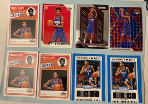  shai gilgeous alexander Rookie 2nd Year Lot 15 Prizm 