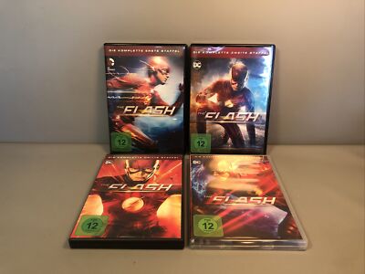 The Flash | Komplette Staffeln 1, 2, 3 & 4 (24 DVDs) | #T1