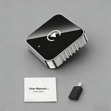 2-in-1 Wireless Carplay Android Auto Adapter Plug play USB For Iphone Android cl