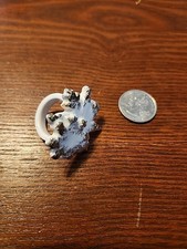 Portacandele vintage Holt Howard 1958 fiocco di neve, ceramica. Raro