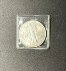 2003 Walking Liberty American Eagle 1oz .999 Fine Silver $1 Dollar Some Toning