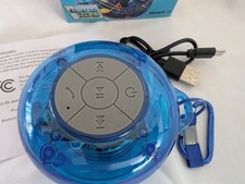 Portable Mini Bluetooth Speaker with LED Lights, Play Music, Answer Calls NEW