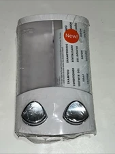 The Dispenser 2 Chamber Soap shampoo Shower Gel Button Push dispenser