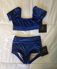 Child's size CL NWT Kandi Kouture "Simple But Cute Exclusive Glitter Velvet" set