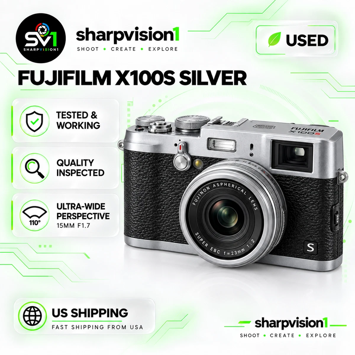 Fujifilm X100S Digital Cameras for Sale - Shop New & Used Digital