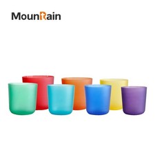 MountainRain 432hz 7colors Crystal Singing Bowl for Sound Healing and Therap