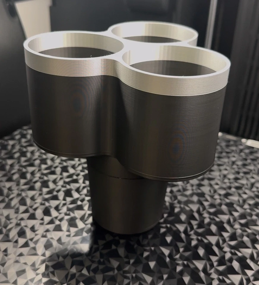 TRIPLE Portavasos Inserto para Cochecitos y Coches + Compartimento SECRETO! Foto 3 de 4