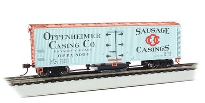 Bachmann HO Track Cleaning 40' Wood Reefer with Removable Dry Pad Oppenhei 16335
