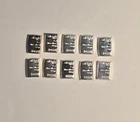 Lot Of 10 Valcambi 1gram .999 Fine Silver Bars
