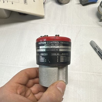 Motion Control Devices Incremental Rotary Encoder 80-SPM-500-5-SE-A-T Connector