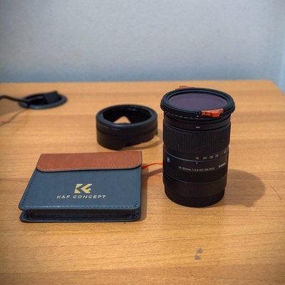 Sigma Contemporary 18-50mm 2.8 DC DN Sony E Accessory Bundle