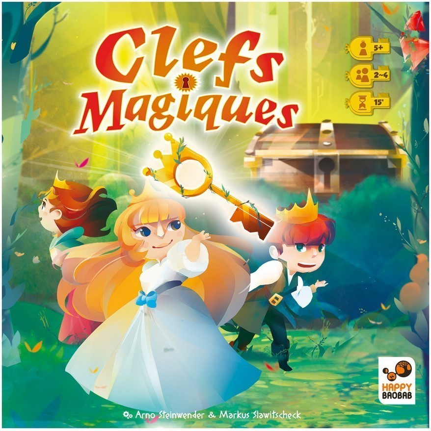 Jeu de société Clefs Magiques une idée cadeau anniversaire idéale pour fille et garçon