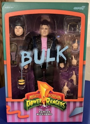 Super7 Ultimates! Mighty Morphin Power Rangers FARKAS BULK BULKMEIER Hasbro 2022