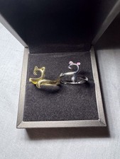 4 Pieces Crochet Rings In Adorable Shapes And Colors