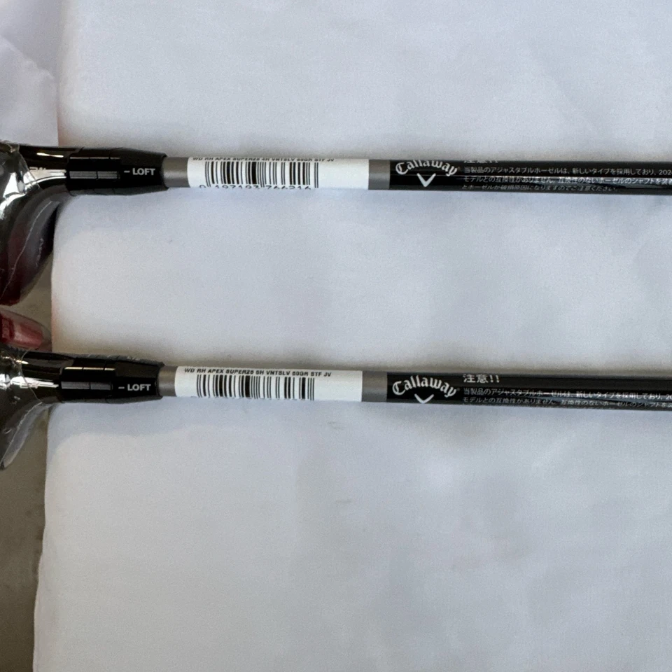 Callaway APEX Ti SUPER Hybrid 4H 5H 2Set VENTUS SILVER 6 Stiff Flex Carbon Shaft - Image 3 of 4