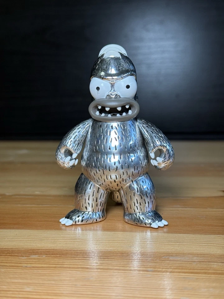 Kidrobot The Simpsons Treehouse Of Horror Series 2 Vinyl Figure Homerzilla CHASE - Image 2 of 4