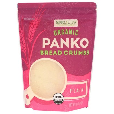 Sprout Organic Plain Panko Bread Crumbs - 8 oz