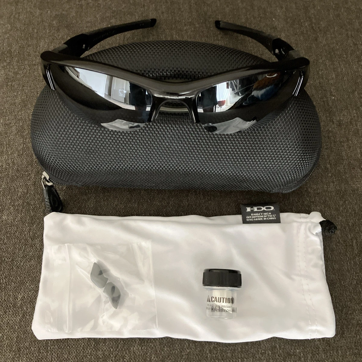 Oakley Flak Jacket Polarized Sunglasses for Men for sale | eBay