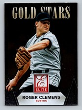 2015 Panini Elite #21 Roger Clemens Gold Stars