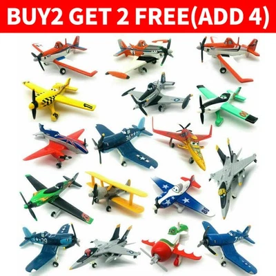 DISNEY MODEL CAR Disney Pixar Avions N°7 Dusty Crophopper 1:45 Metal Diecast Model Skipper Toy