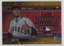 2022 Bowman Draft Bowman Draft Night Gold Refractor /50 Zach Neto #BDN-3 1bi0