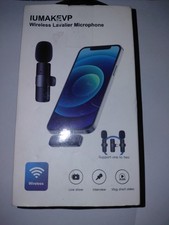 Lavalier Microphone Wireless Audio Video Recording Mini Mic For Android/iPhone