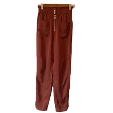 EXPRESS Women's XS 90's Y2K Paper Bag Parachute Flowy Joggers Streetwear Urban