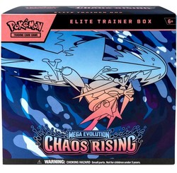 Pokemon Mega Evolution Chaos Rising Elite Trainer Box Factory Sealed